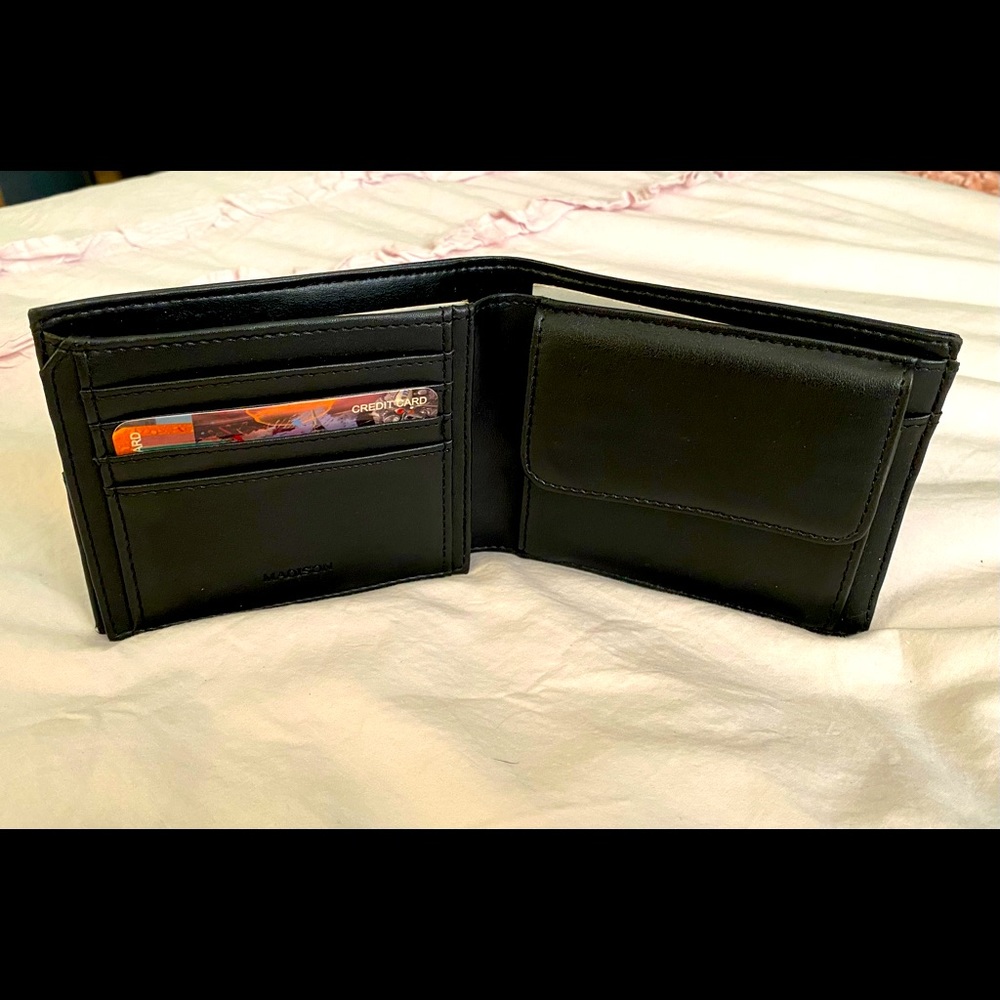 Brand New Madison Leather Wallet!
